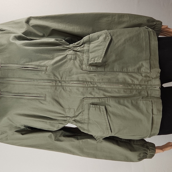 Gap Flight Jacket with hoodie Size M - Picture 4 of 17